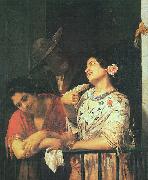 Mary Cassatt, On the Balcony